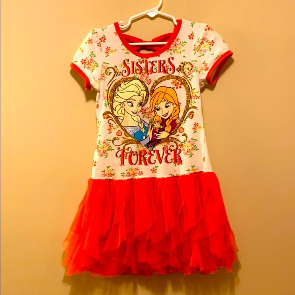 Little girls frozen dress